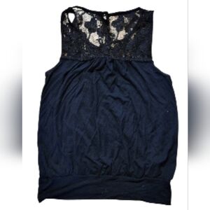 Express Black Lace Women's Blouse